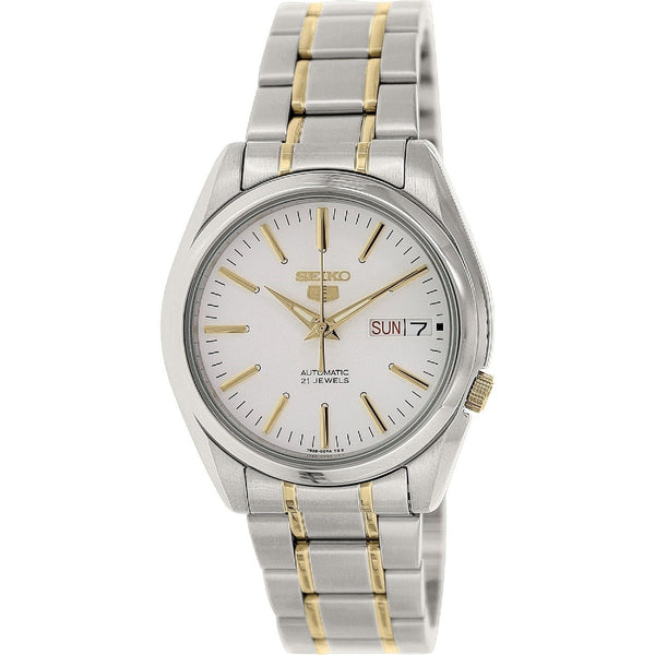 Seiko Men's SNKL47 Series 5 Two-Tone Stainless Steel Watch