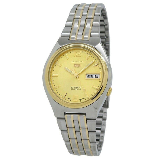 Seiko Men's SNKL62 Seiko 5 Two-Tone Stainless Steel Watch