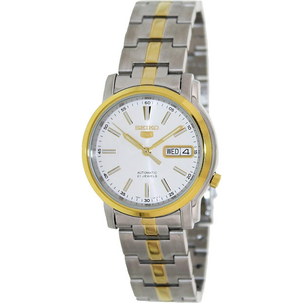 Seiko Men's SNKL84 5 Series Automatic Two-Tone Stainless Steel Watch
