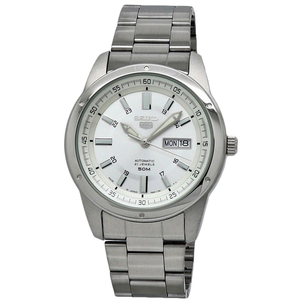 Seiko Men's SNKN09J1 Seiko 5 Stainless Steel Watch