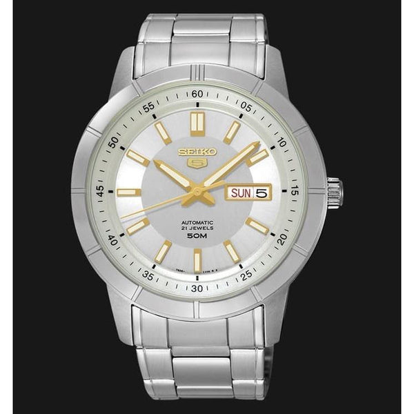 Seiko Men's SNKN53 Series 5 Stainless Steel Watch