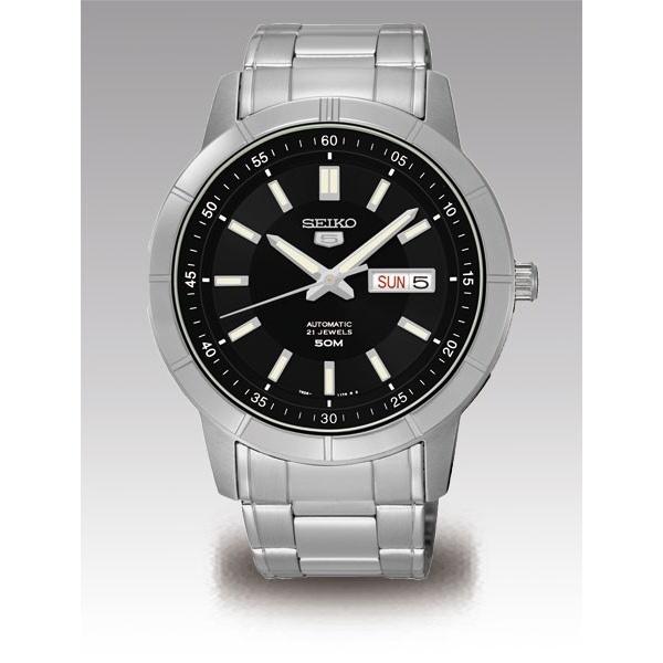 Seiko Men's SNKN55 Series 5 Stainless Steel Watch