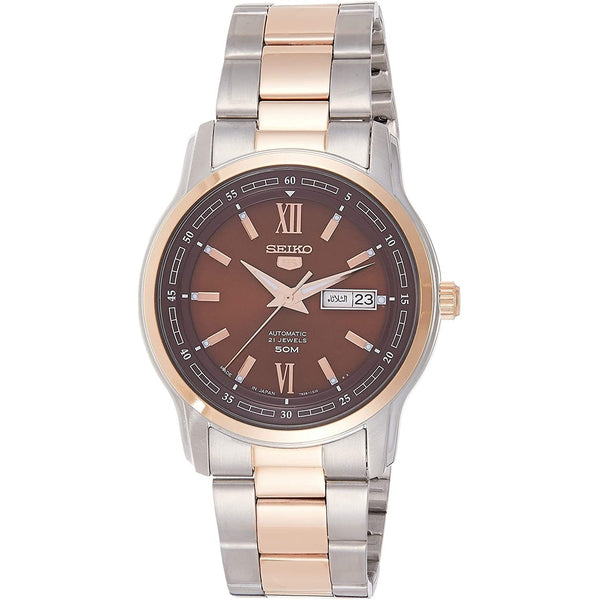 Seiko Men's SNKP18J1 Seiko 5 Two-Tone Stainless Steel Watch