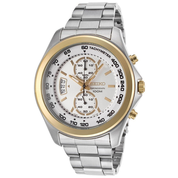 Seiko Men's SNN256 Sport Chronograph Stainless Steel Watch
