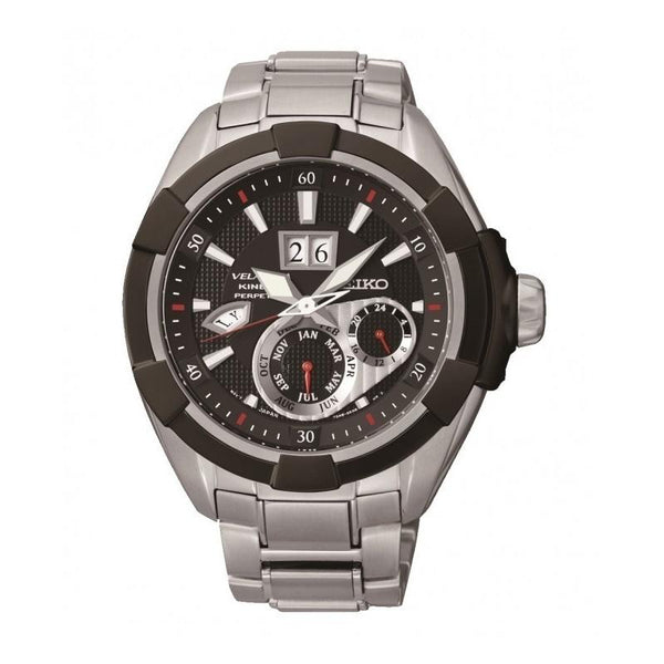 Seiko Men's SNP101 Velatura Stainless Steel Watch