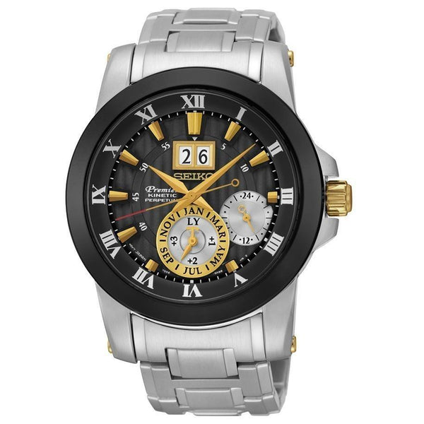 Seiko Men's SNP129 Premier Stainless Steel Watch