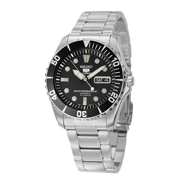 Seiko Men's SNZF17J1 Series 5 Stainless Steel Watch