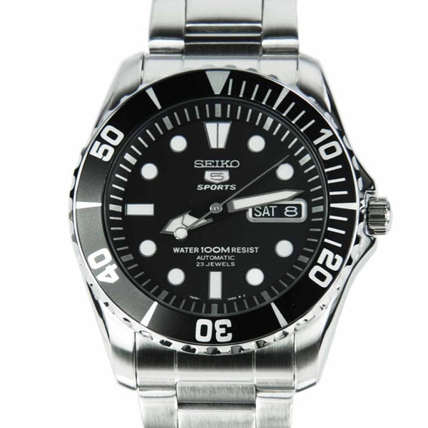 Seiko Men's SNZF17 Seiko 5 Stainless Steel Watch