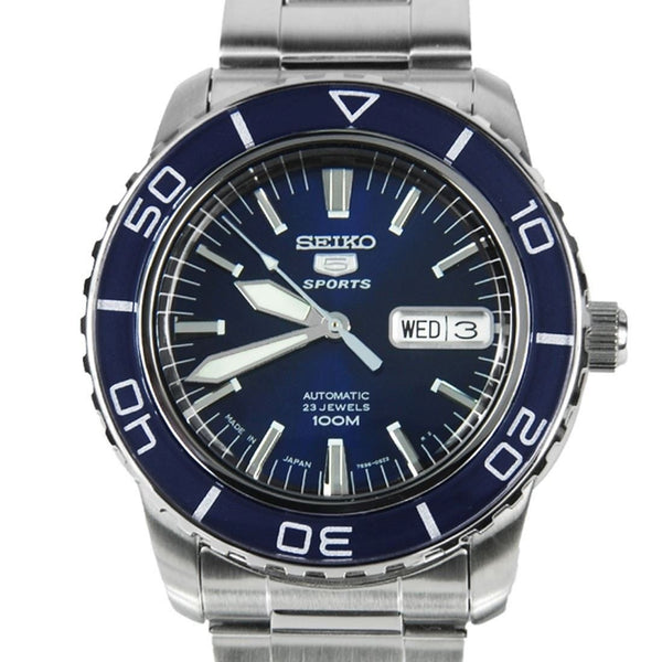 Seiko Men's SNZH53J1 Series 5 Stainless Steel Watch