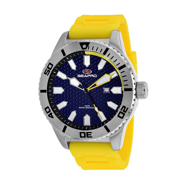 Seapro Men's SP1312 Brigade Yellow Silicone Watch