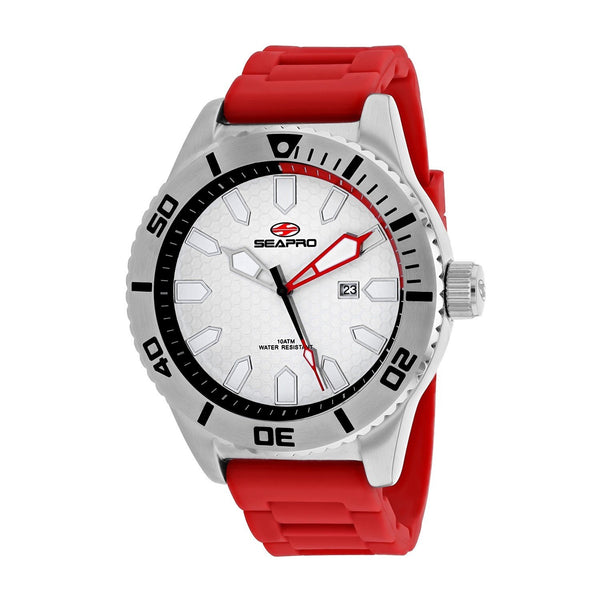 Seapro Men's SP1314 Brigade Red Silicone Watch