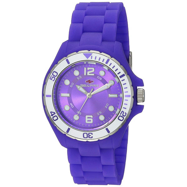 Seapro Women's SP3216 Spring Purple Silicone Watch