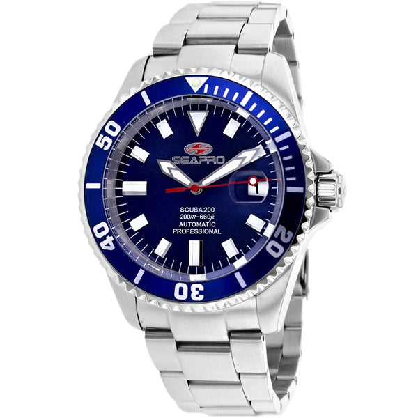 Seapro Men's SP4312 Scuba Stainless Steel Watch