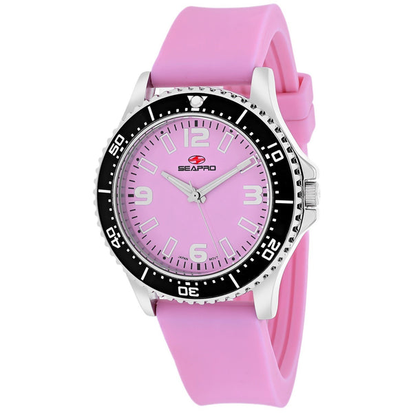 Seapro Women's SP5416 Tideway Pink Silicone Watch