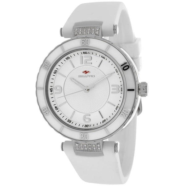 Seapro Women's SP6410 Seductive White Silicone Watch