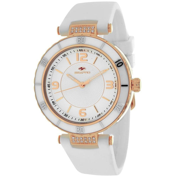 Seapro Women's SP6413 Seductive White Silicone Watch