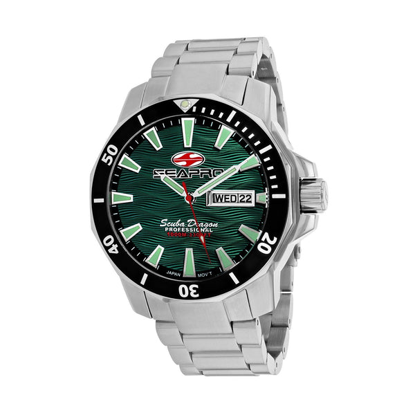 Seapro Men's SP8318S Scuba Dragon Diver Limited Edition  Stainless Steel Watch