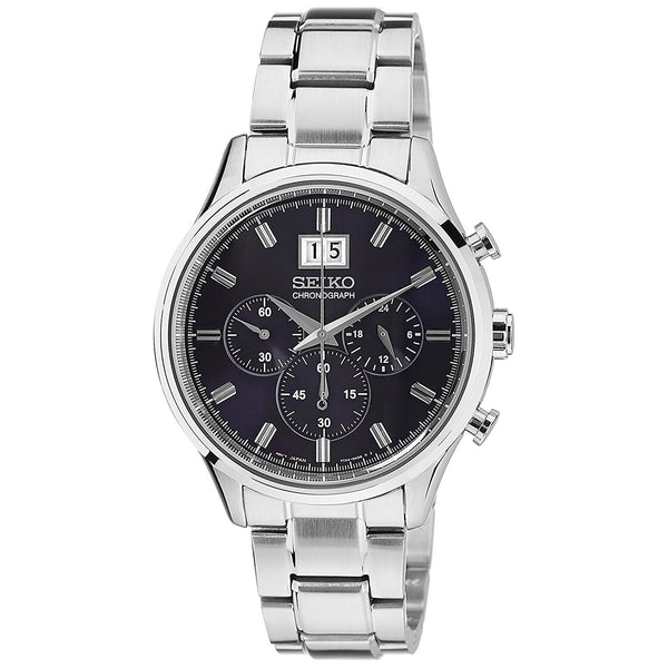 Seiko Men's SPC081 Chronograph Stainless Steel Watch
