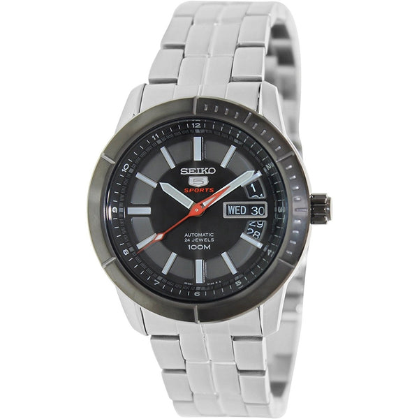 Seiko Men's SRP341 Sports 5 Series Automatic Stainless Steel Watch