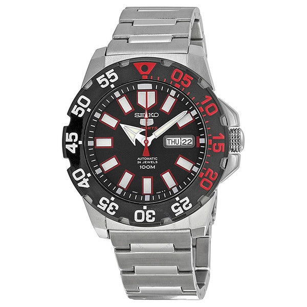Seiko Men's SRP487 Seiko 5 Sports Stainless Steel Watch