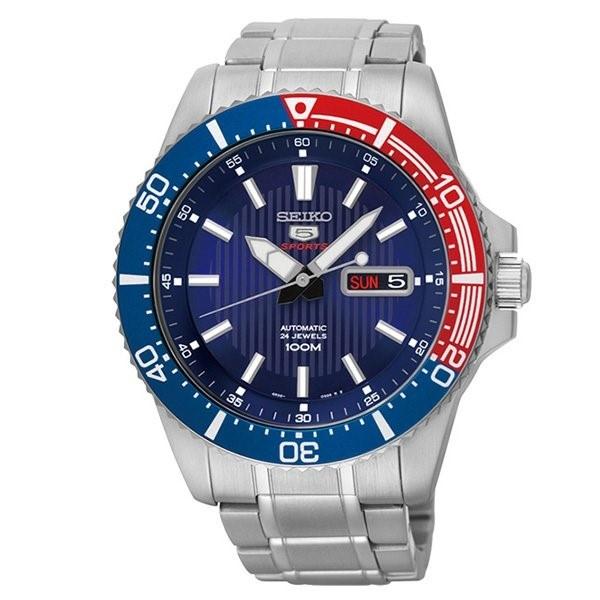 Seiko Men's SRP551J1 Series 5 Stainless Steel Watch