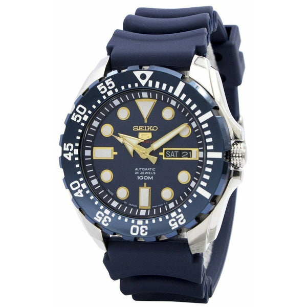 Seiko Men's SRP605J2 Sports Blue Rubber Watch
