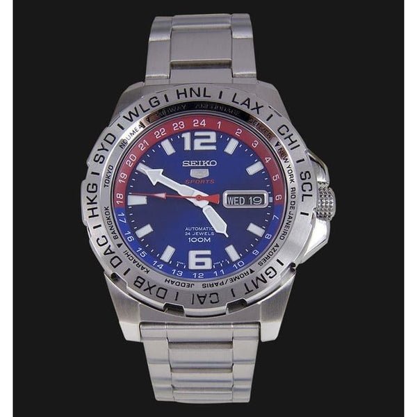 Seiko Men's SRP681 Series 5 Sports Stainless Steel Watch