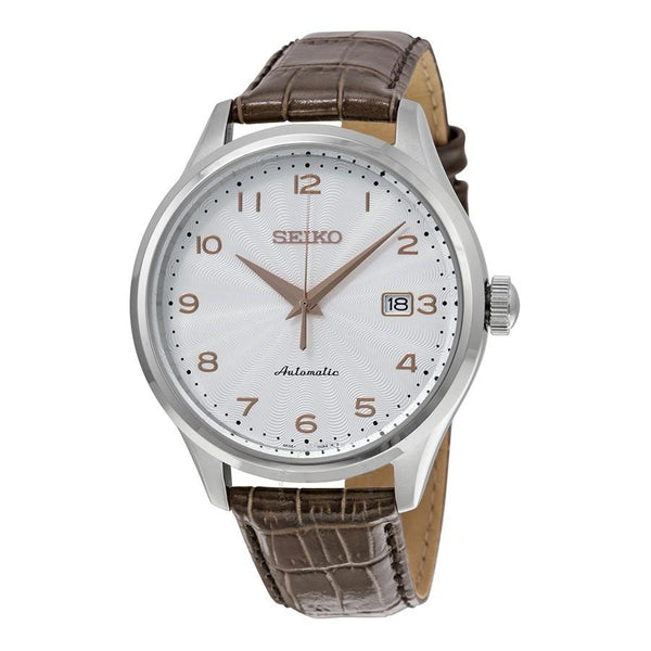 Seiko Men's SRP705 Automatic Brown Leather Watch