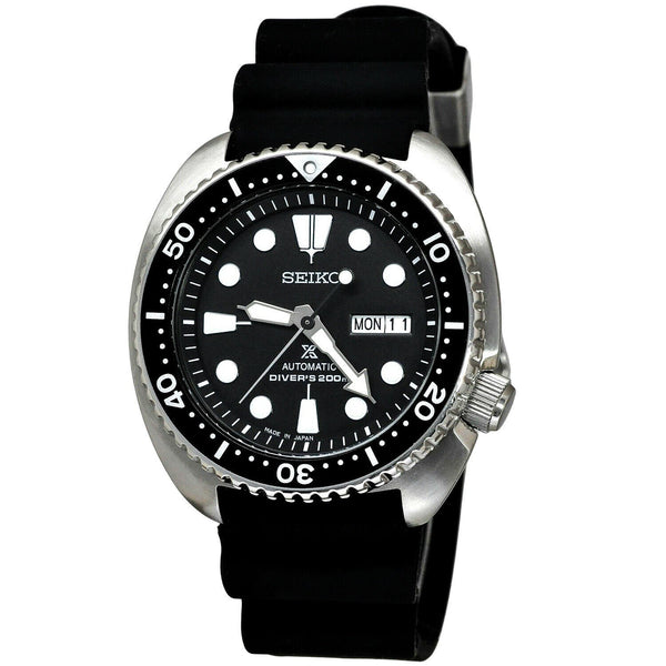 Seiko Men's SRP777J1 Prospex Black Silicone Watch