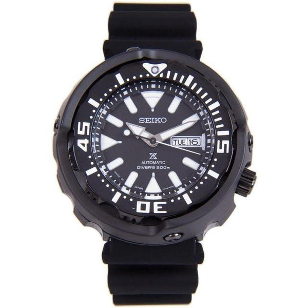 Seiko Men's SRPA81J1 Prospex Black Silicone Watch