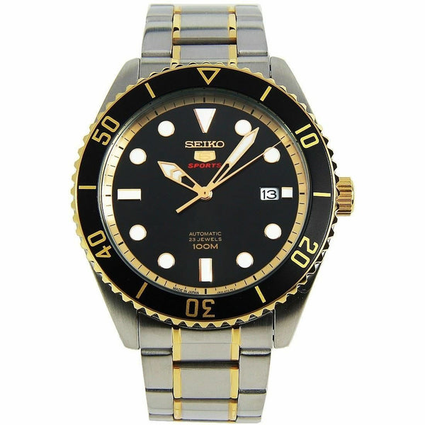 Seiko Men's SRPB94J1 Sports Two-Tone Stainless Steel Watch