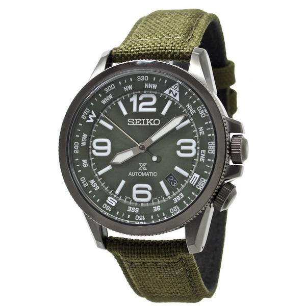 Seiko Men's SRPC33J1 Prospex Green Nylon Watch