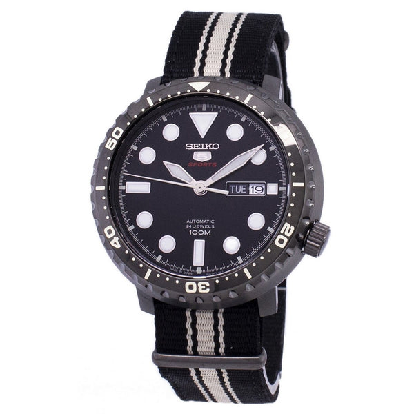 Seiko Men's SRPC67J1 Sports Two-Tone Nylon Watch