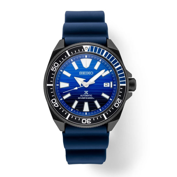 Seiko Men's SRPD09 Prospex Blue Silicone Watch