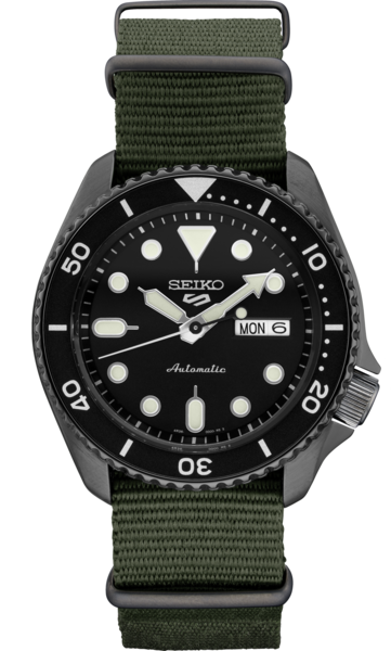 Seiko SRPD91 Seiko 5 Sports Men's Watch Green 42.5mm Stainless Steel