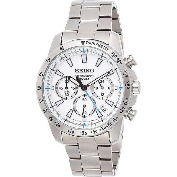 Seiko Men's SSB025 Chronograph Chronograph Stainless Steel Watch