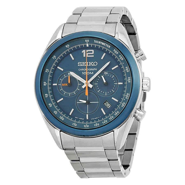 Seiko Men's SSB091 Chronograph Chronograph Stainless Steel Watch