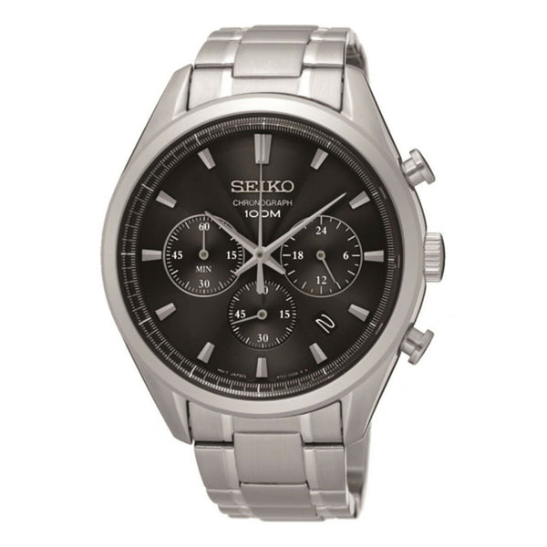 Seiko Men's SSB225 Chronograph Chronograph Stainless Steel Watch