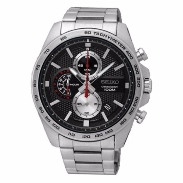Seiko Men's SSB255 Chronograph Stainless Steel Watch