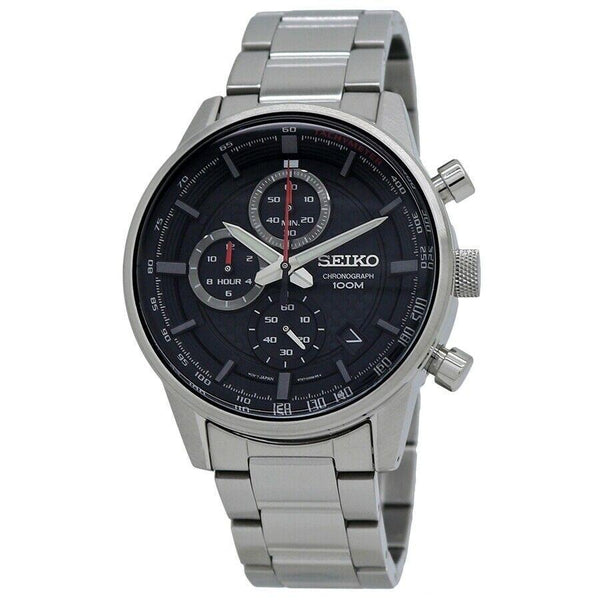 Seiko Men's SSB313 Sports Chronograph Stainless Steel Watch