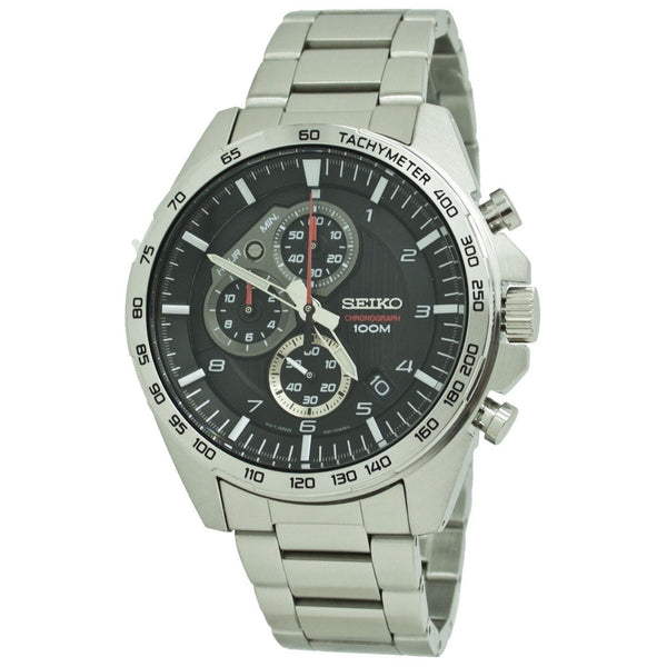 Seiko Men's SSB319 Chronograph Chronograph Stainless Steel Watch