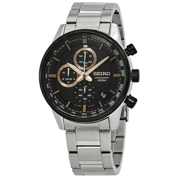 Seiko Men's SSB331 Chronograph Chronograph Stainless Steel Watch