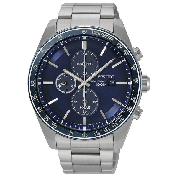 Seiko Men's SSB339 Chronograph Chronograph Stainless Steel Watch