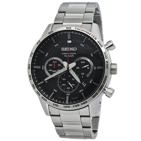 Seiko Men's SSB355 Neo Sports Chronograph Stainless Steel Watch