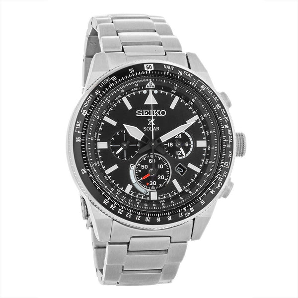 Seiko Men's SSC629 Prospex Chronograph Stainless Steel Watch