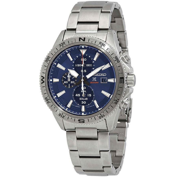 Seiko Men's SSC703 Prospex Chronograph Stainless Steel Watch