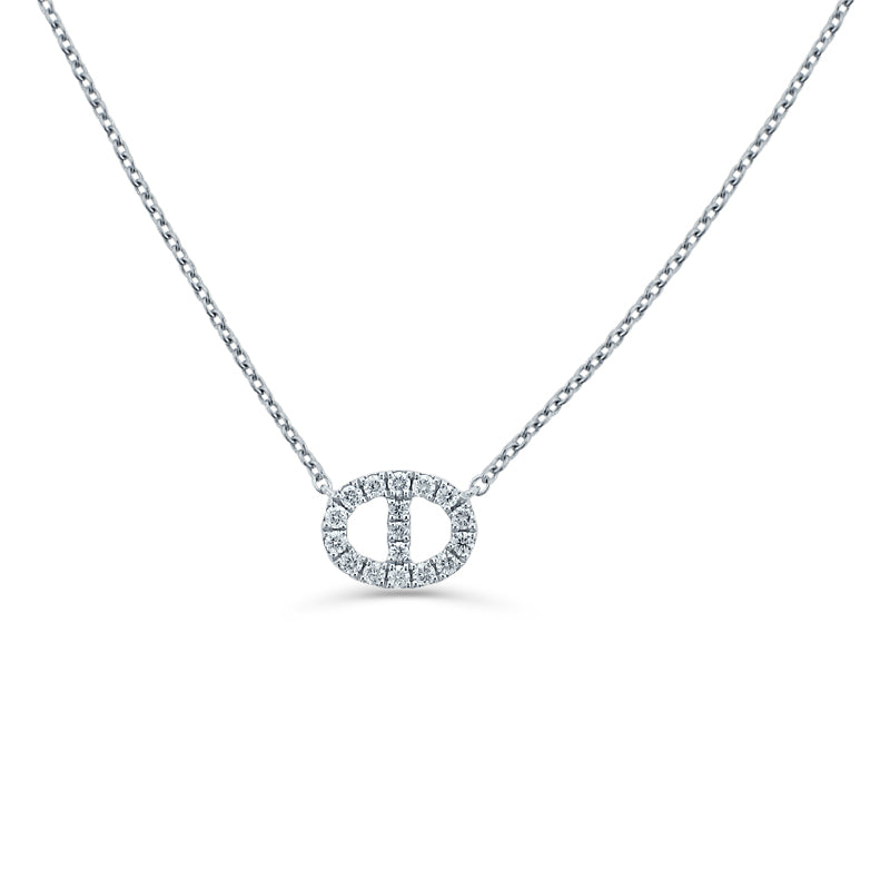 STRLT01059_1200x1200.jpg PRIVE' 18K WHITE GOLD 0.16CT DIAMOND PAVESET SPLIT OVAL PENDANT