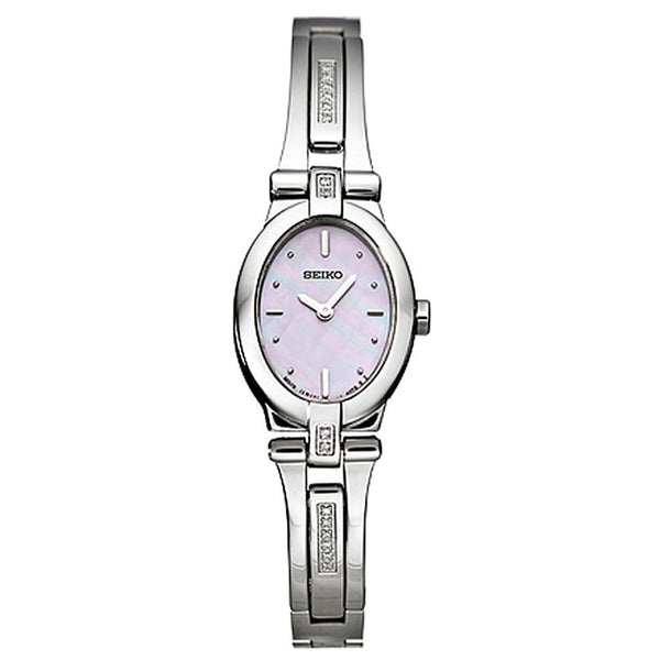 Seiko Women's SUJC36 Diamond Stainless Steel Watch