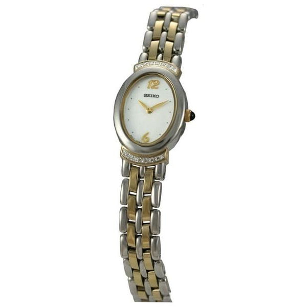 Seiko Women's SUJD46 Diamond Two-Tone Stainless Steel Watch
