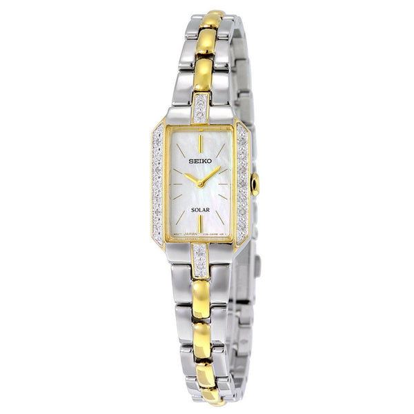 Seiko Women's SUP234 Core Two-Tone Stainless Steel Watch